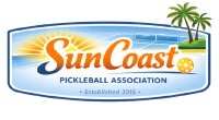 suncoast pickleball logo premier pickleball training camps