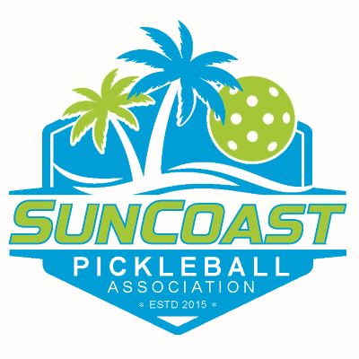 suncoast pickleball logo premier pickleball training camps