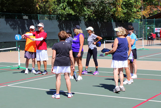 Pickleball Training with Steve Kennedy at Suncoast Pickleaball Bootcamp in Montreat North Carolina