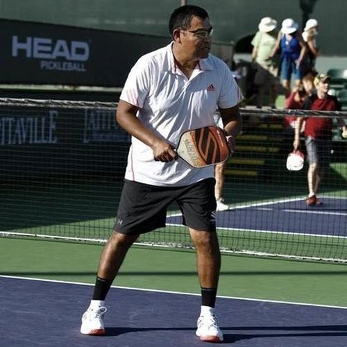 Enrique Ruiz Pickleball Pro at Suncoast Pickleball Boot Camp