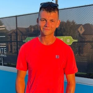 connor basnight pickleball instructor at suncoast pickleball camp in montreat north carolina