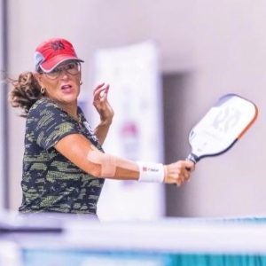 erica gonzáles pickleball pro and instructor at suncoast picleball training camp in montreat north carolina