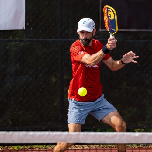 Paul Olin pickleball instructor at suncoast pickleball camp in montreat north carolina