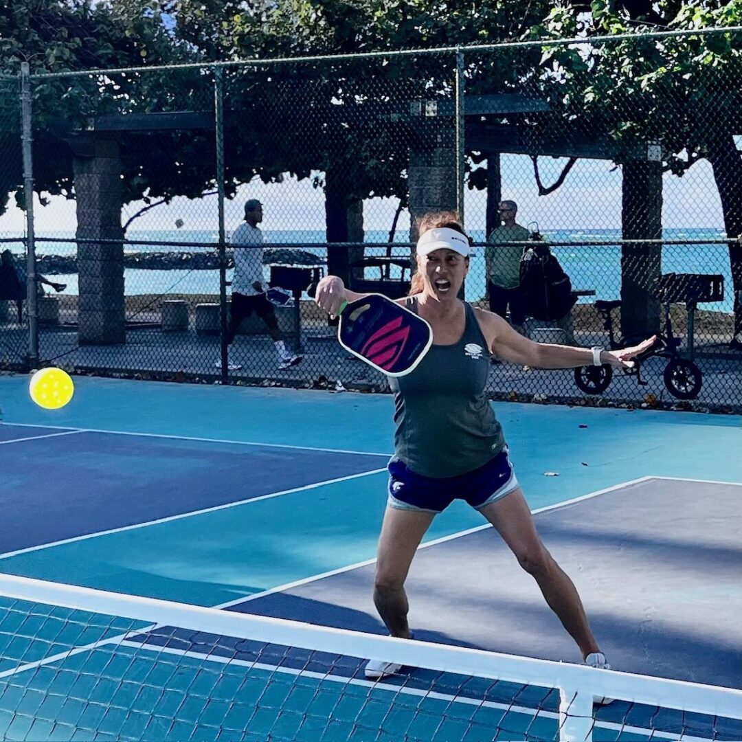 Jeaney Garcie Pickleball Pro and instructor at suncoast pickleball camps in montreat, north carolina