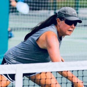 Lisa nelsen Pickleball Pro and instructor at suncoast pickleball camps in montreat, north carolina