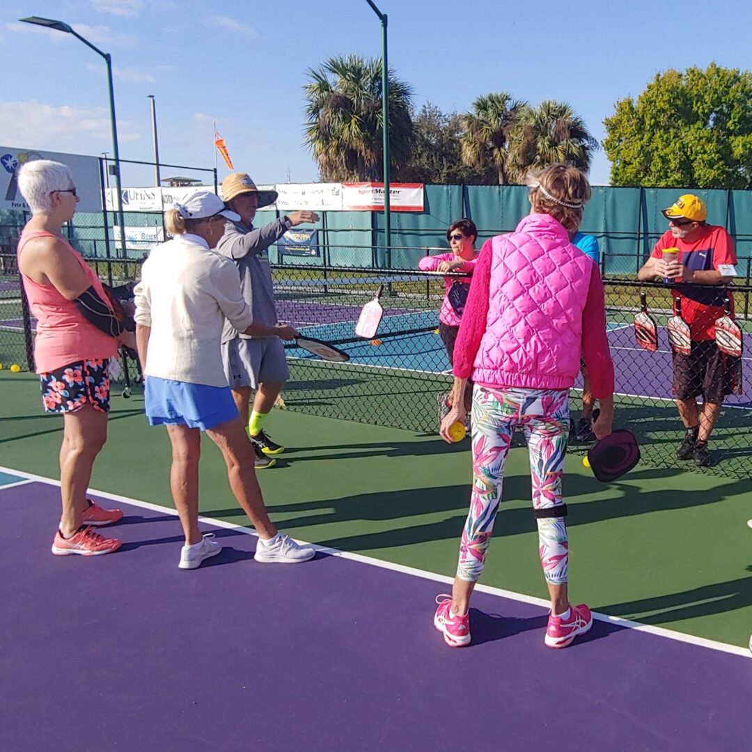 suncoast pickleball training camp at pickleplex in punta gorda florida