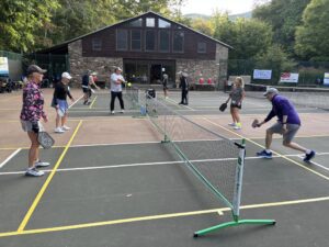 players training at suncoast pickleball camp in montreat north carolina