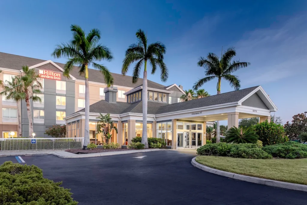 hilton garden in sarasota florida suncoast pickleball training camp lodging location