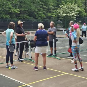 scott tingley training instructor at suncoast pickleball training camp in montreat north carolina by norman weathersby