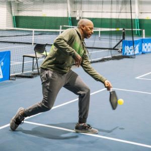 daryl wyatt pickleball pro at suncoast pickleball advanced camp in montreat north carolina